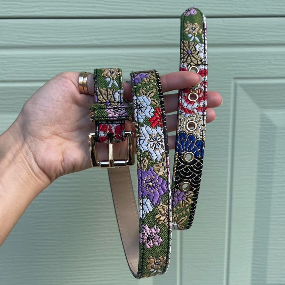 Floral Steve Madden Belt